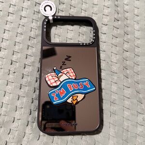 Casetify IPhone 17 Pro Max I’m so busy Mirror Case